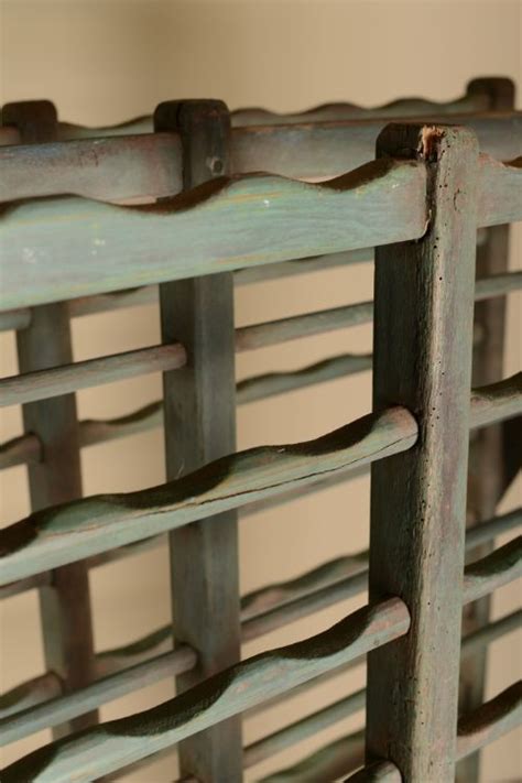 Modular wooden racks made to serve the divine drink. Large Original Painted Antique Wooden Wine Rack | 261853 ...