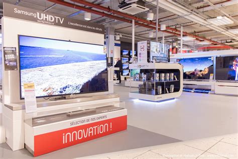 Agence Brio Retail Design Et Merchandising Univers Tv Samsung