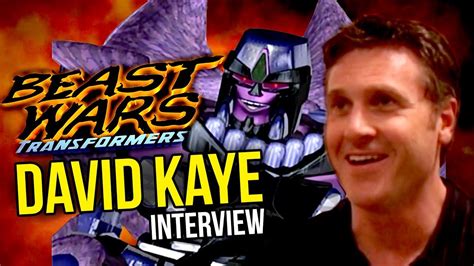 Beast Wars Interview With David Kaye Megatron Youtube