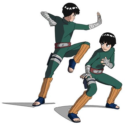 Rock Lee by pupup on Newgrounds