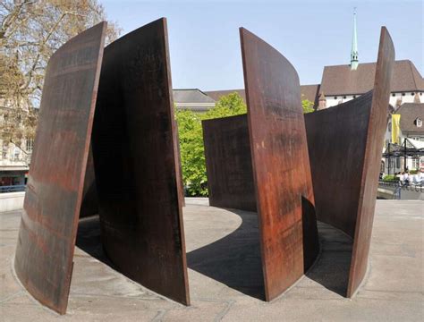 Serra Plastik Intersection By Richard Serra Basel Switzerland