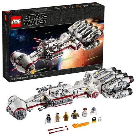 Lego Star Wars Tantive Iv 75244 Toy Star Ship Building Kit 1768 Pieces