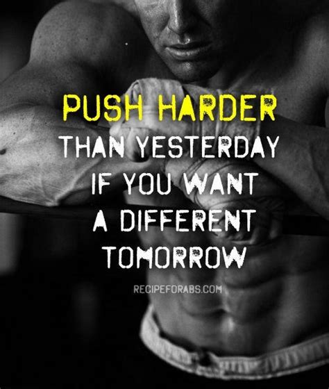 Runner Things 1807 Push Harder Than Yesterday If You Want A Different