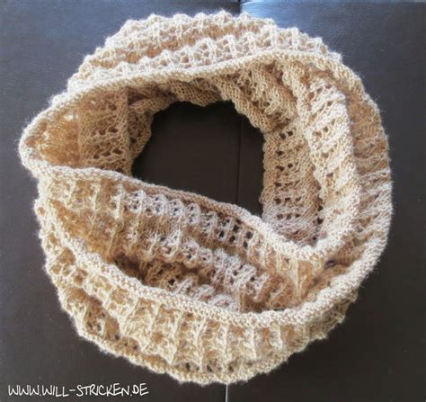 Maybe you would like to learn more about one of these? Loop mit Ajourmuster - kostenlose Strickanleitung (mit ...