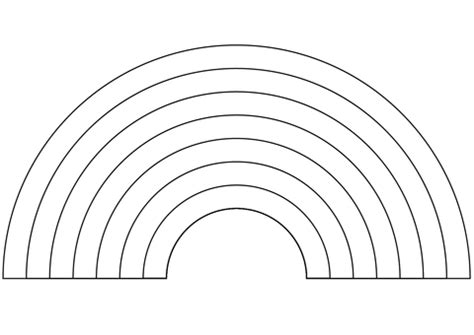 Download Rainbow coloring page | Free Printable Coloring Pages