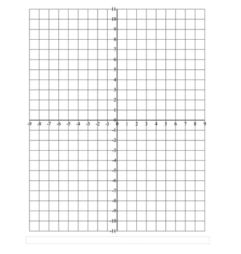 4 Free Printable Coordinate Graph Paper Templates
