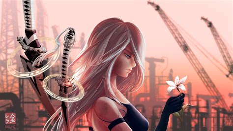 A2 Nier Automata Artwork Hd Games 4k Wallpapers Images
