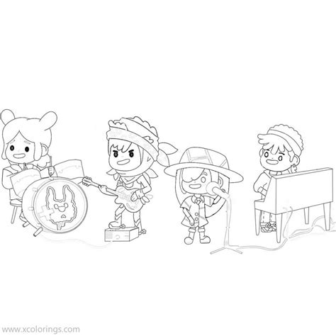 Toca boca life coloring pages 09.28.2020. Toca Boca Coloring Pages Nari - XColorings.com