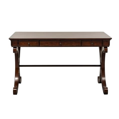 Shop Brookview Rustic Cherry Writing Desk Free Shipping Today