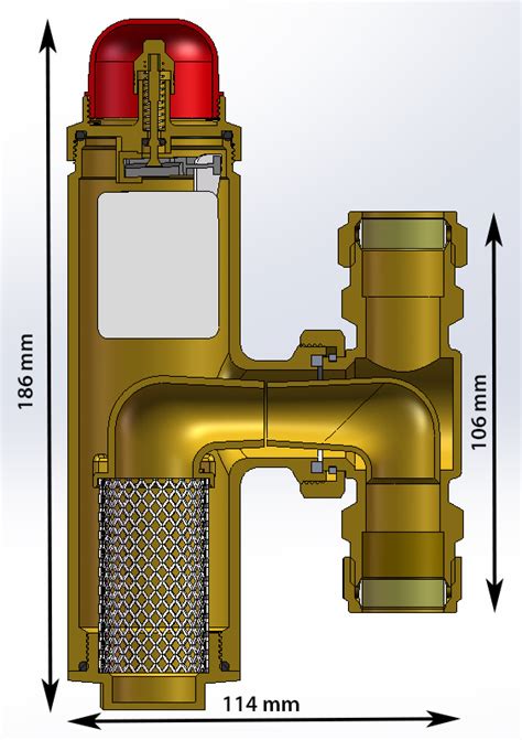 New Boiler M8 Brass Central Heating System Air Vent And Air Separator