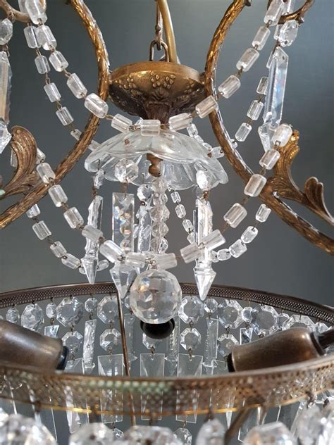 Wall or ceiling lamps by josef hurka for napako, 1960s, set of 2. Fine Crystal Chandelier Antique Ceiling Lamp Lustre ...
