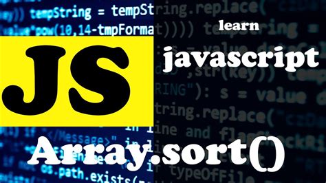 The array of objects can be sort by using user defined function. Array .Sort () Method Explained || Javascript Tutorial ...