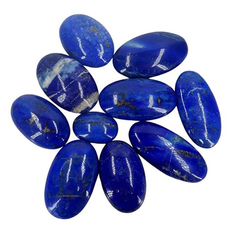 A Royal Blue Lapis Lazuli Tumbled Stones 109655 G Catawiki