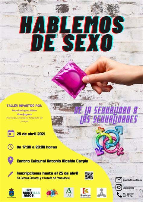 Taller De La Sexualidad A Las Sexualidades 2021 Montilla Córdoba