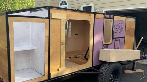 Day 20 Square Top Camper Build Youtube