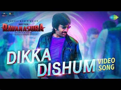 Dikka Dishum Full Video Song In Hindi Ravanasura Moive Ravi Teja In