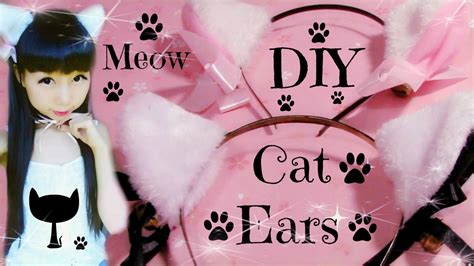Fold the lengths of wire in half, to roughly the cat ear point that you like. DIY Cat Ears | Fluffy Ears (Easy) | Halloween DIY - YouTube