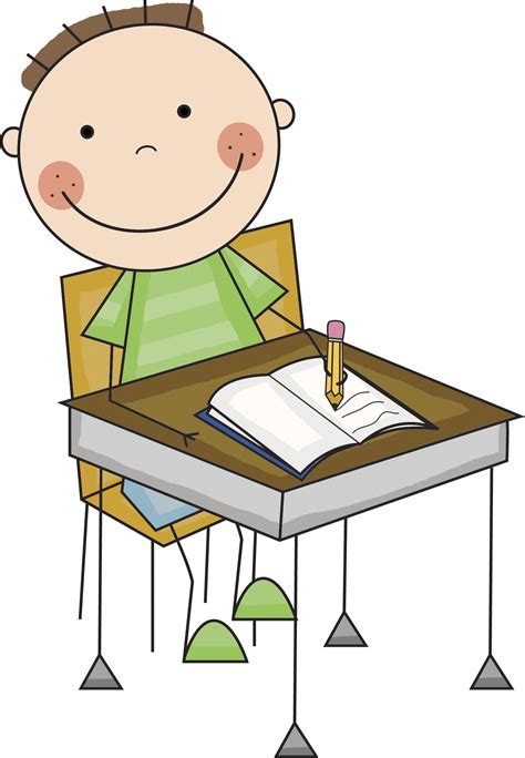 Best Student Working Clipart 14373