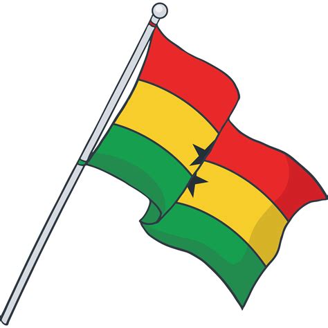 Flag Of Ghana National Flag 23435170 Png