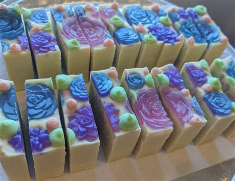 Lush Aloe Succulent Soap Organic Aloe Vera Soap Garden Soap Artisan