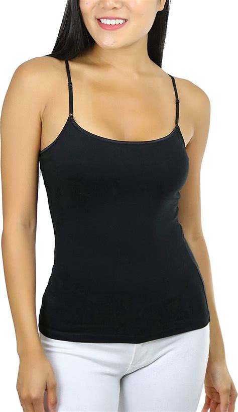 Tobeinstyle Womens Sheer Racerback Tank Top Wlarge Arm Holes At