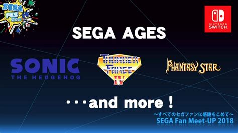 Sega Ages Es Un Nuevo Compilado De 15 Clásicos Exclusivo Para Switch