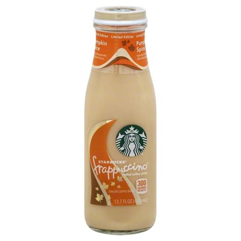 Starbucks Frappuccino Pumpkin Spice Chilled Coffee Drink 137 Fl Oz