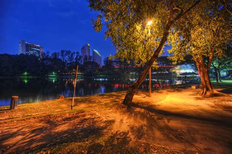 Blue Hour At Taman Tasik Shah Alam Gambar Koleksi Hdr Di S Flickr