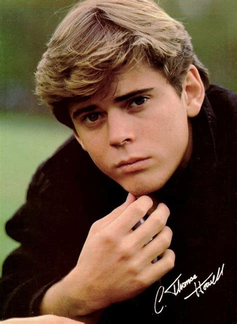 C Thomas Howell I Had Such A Crush On Him In The Early 80s 80s Actors The Outsiders