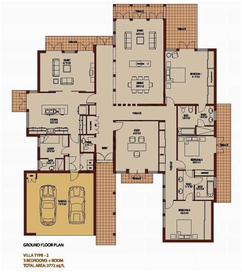 Arabic House Designs And Floor Plans