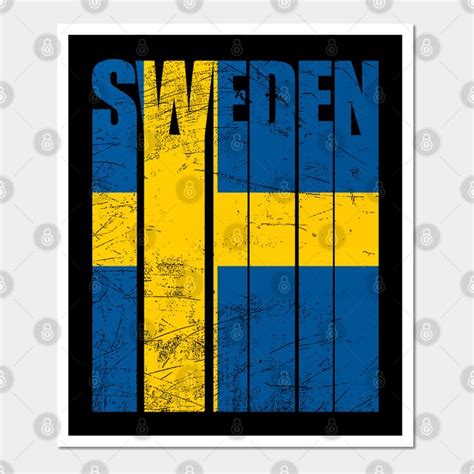 Sweden Flag Wall And Art Print Sweden In 2022 Sweden Flag Art Prints Flag Wall