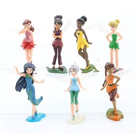 Erance Pcs Miniature Fairies Figurines Collection Playset Cake
