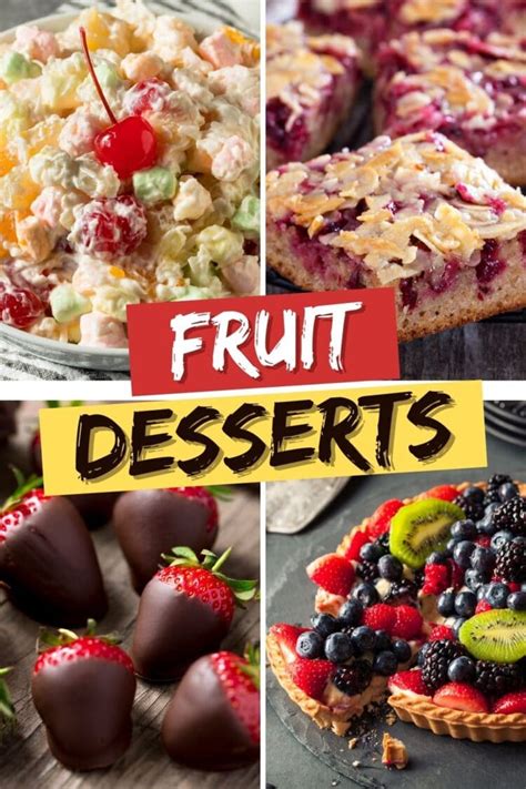 30 Fruit Desserts Easy Recipes Insanely Good