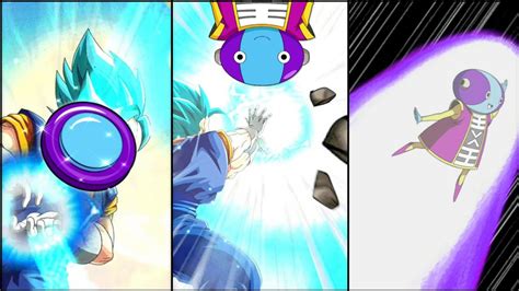 New Zeno Button Vegito Blue Summon Animation Dragon Ball Z Dokkan