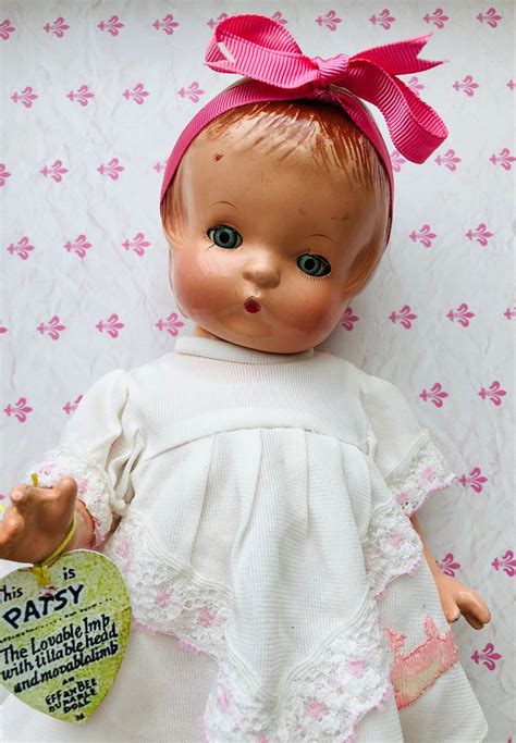 Effanbee Patsy Jr Doll Early 1920s Composition And Sleep Eyes Etsy