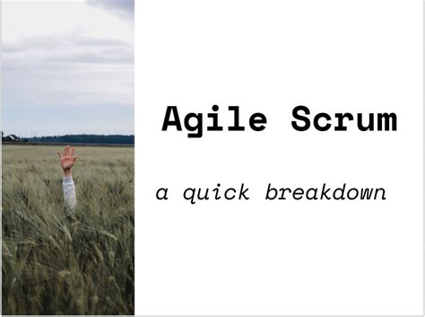 Intro To Agile Scrum Template