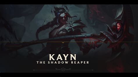 Kayn Champion Reveal Youtube