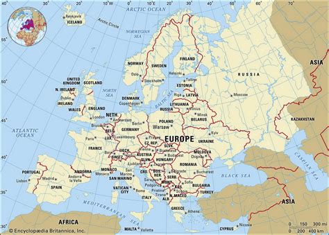Europe Geography Key Facts And Maps World Atlas