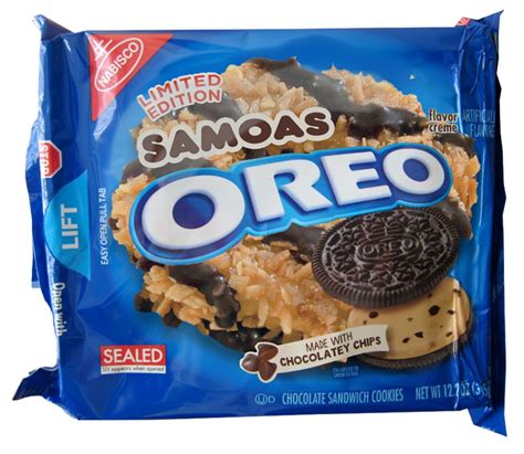 Samoa Oreos Weird Oreo Flavors Oreo Cookie Flavors Pop Tart Flavors