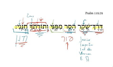 Psalm 11929 Daily Dose Of Hebrew