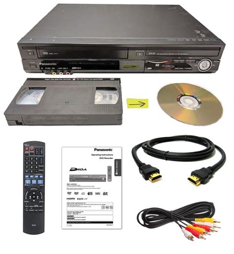 Buy Panasonic VHS To DVD Recorder VCR Combo W Remote HDMI Online At