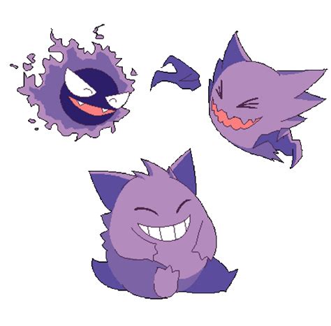 Gastly Haunter Gengar Laughing 