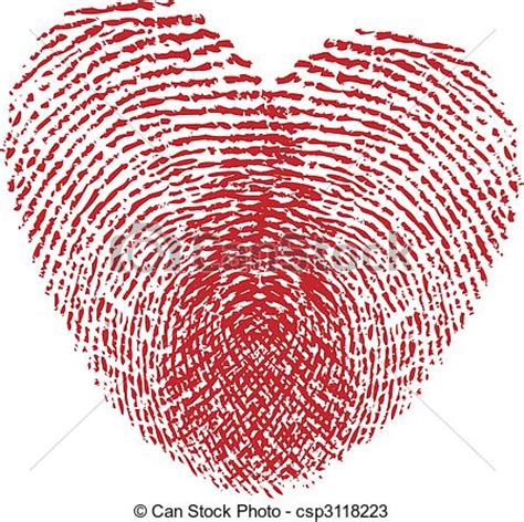 I'm lilah and i'm 19 / portuguese teen ❤️ it makes me happy to share. Vectors of two in love - fingerprint heart, vector csp3118223 - Search Clip Art, Illustration ...