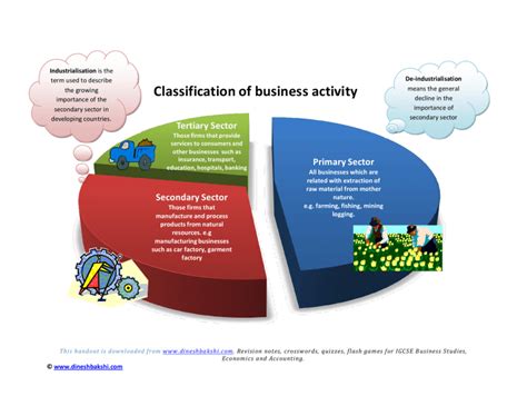 Classification Of Business Activity