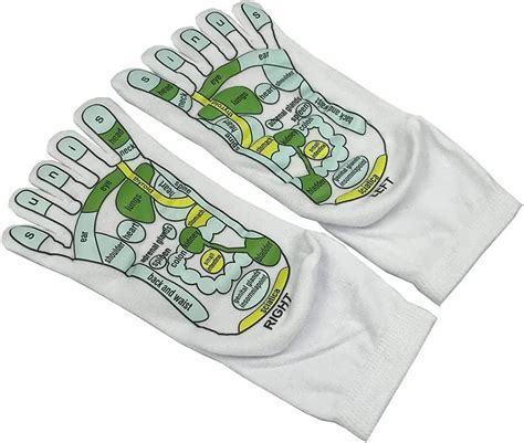 Acupressure Reflexology Socks Foot Massage Sock Relieve Tired Physiotherapy Socks With Massage