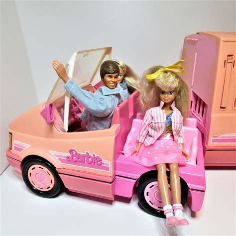 Barbie Magical Motor Home Vehicle Is A 1990 Mattel Production Etsy