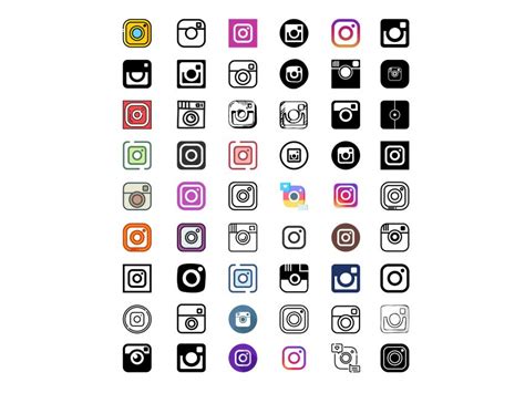 All Instagram Icons Icon Png Vector In Svg Pdf Ai Cdr Format