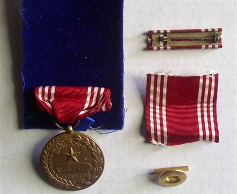 Wwii Us Army Air Force Named Good Conduct Medal Ribbons