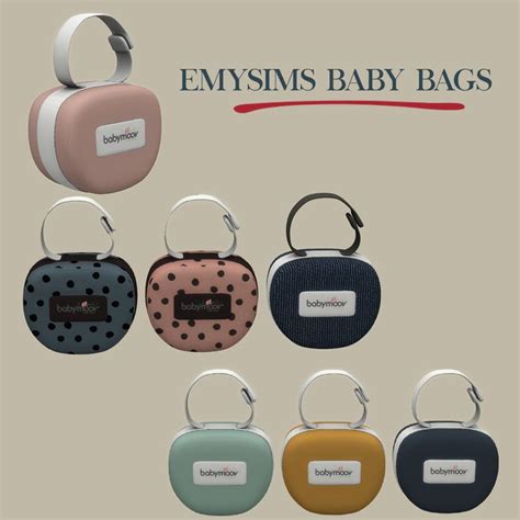 Lana Cc Finds Decor Baby Bag By Leosims Sims 4 Sims Sims 4 Custom