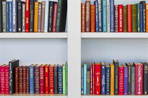 Assorted Title Book Lot Placed On White Wooden Shelf Hd Wallpaper Peakpx